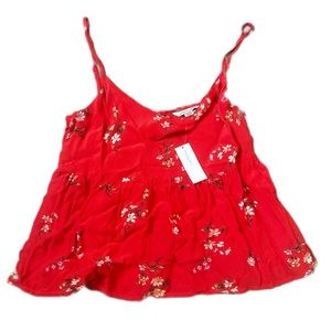 American Eagle Floral Tank